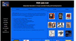 Desktop Screenshot of fasukltd.co.uk